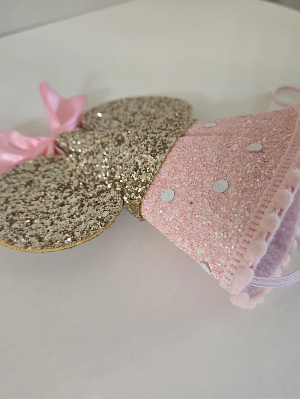 Minnie Mouse Ears, Pink, 2nd birthday, Birthday Crown Hat
